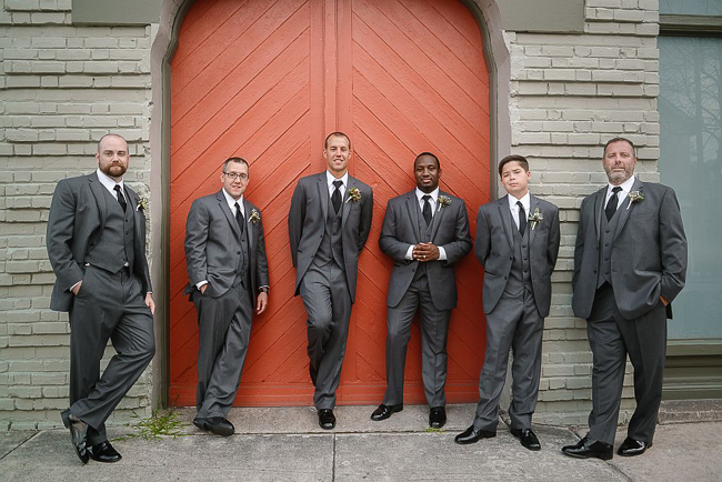 the groomsmen | photo: Photos by Kristopher | via https://emmalinebride.com