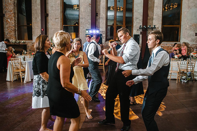 reception dancing | photo: Photos by Kristopher | via https://emmalinebride.com