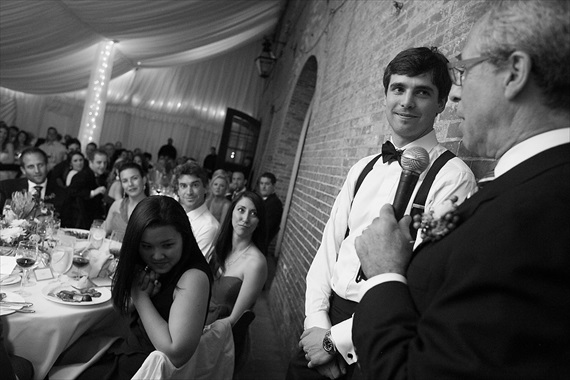 Dennis Drenner Photographs - evergreen house wedding - father of bride speech