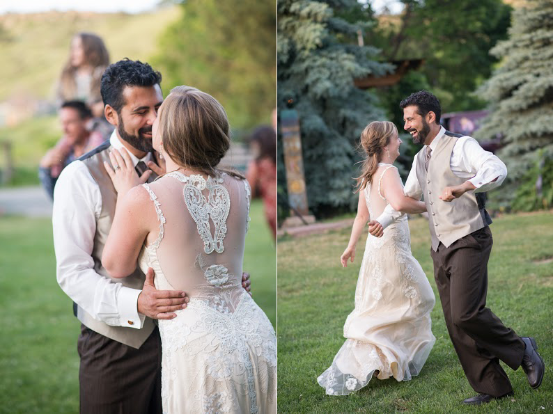 Colorado Farm Wedding | Photographer: Searching for the Light Photography | via https://emmalinebride.com/real-weddings/colorado-chic-farm-wedding-christy-eric/