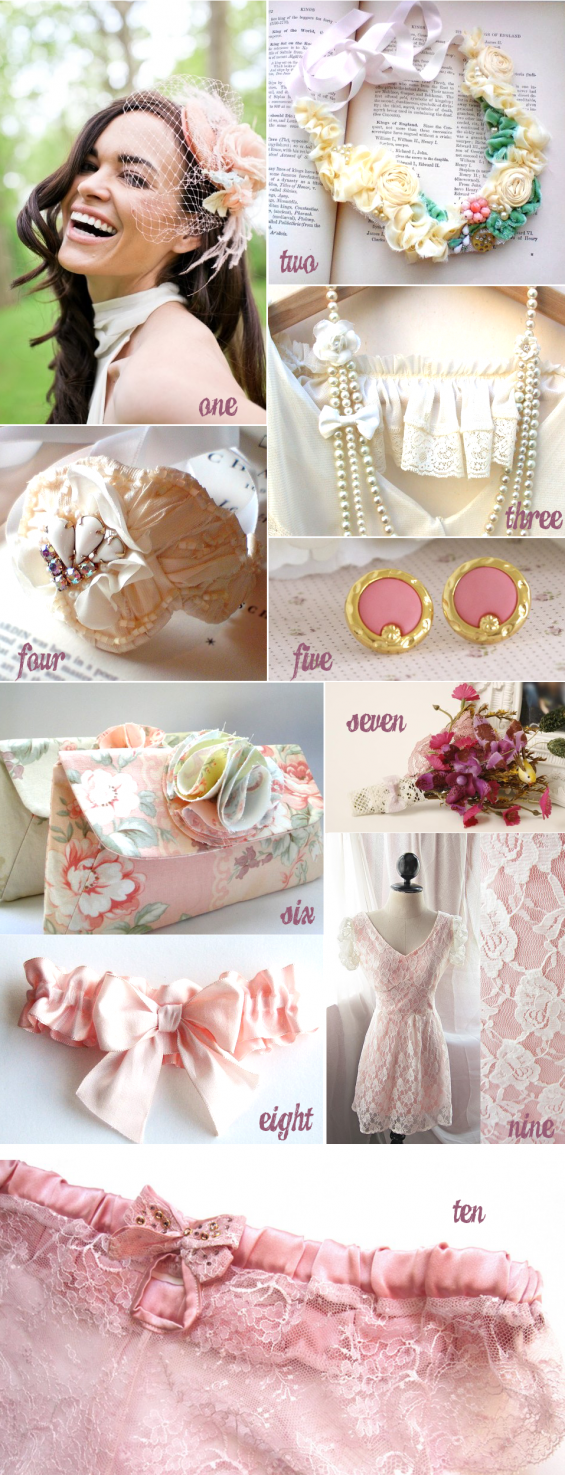 handmade wedding bride accessories