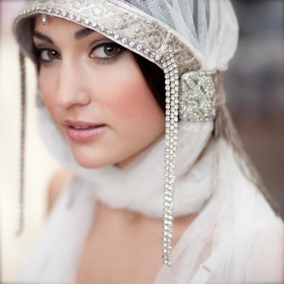bridal veil alternative headdress