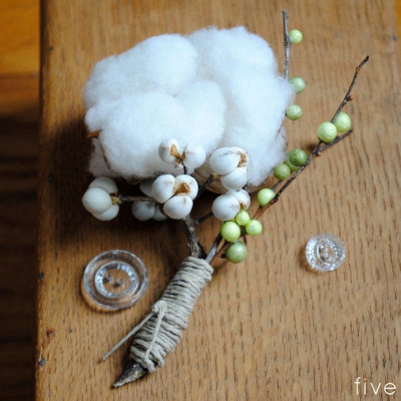rustic boutonnieres - 5