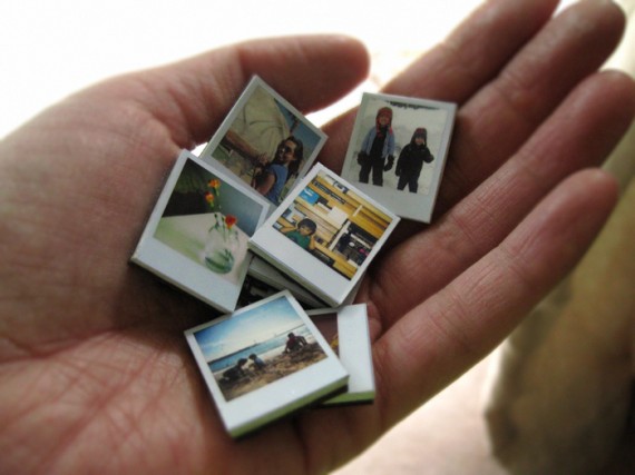 polaroid wedding ideas - polaroid magnet favors