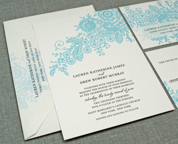 handmade wedding invitations