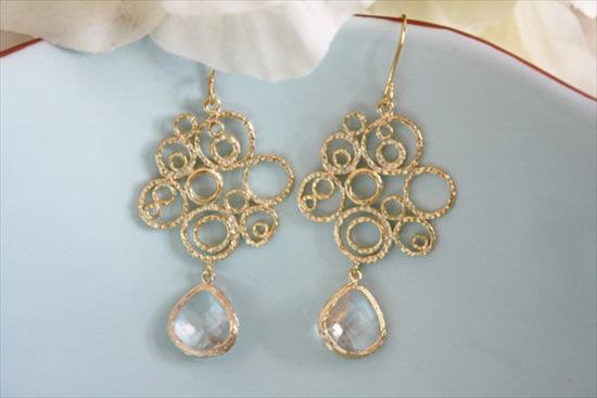 bridesmaid earrings gift
