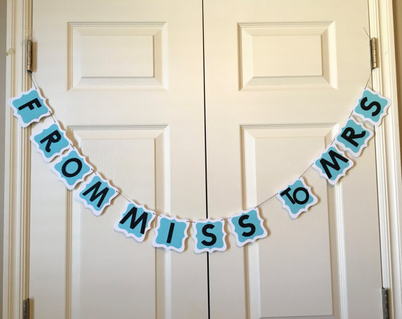 miss to mrs tiffanys bridal shower banner