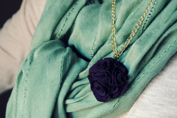 ruffle necklaces