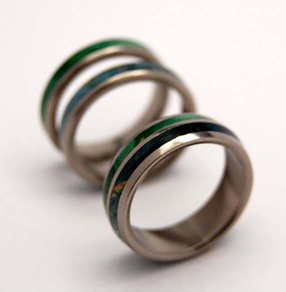 titanium wedding rings