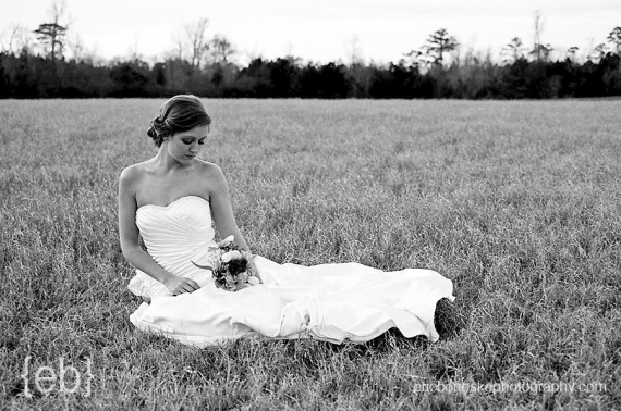 Wilmington rustic bridal session