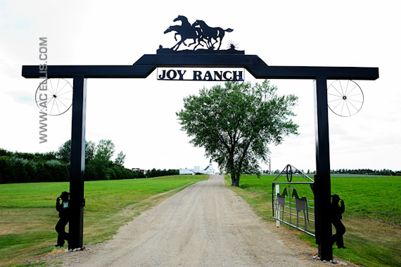 Joy Ranch wedding in South Dakota
