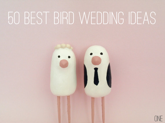bird wedding ideas