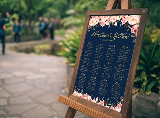 How to Assign Wedding Seats in 4 Easy Steps | https://emmalinebride.com/how-to/assign-wedding-seats/