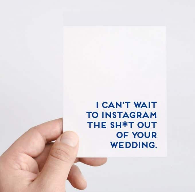 social media at weddings