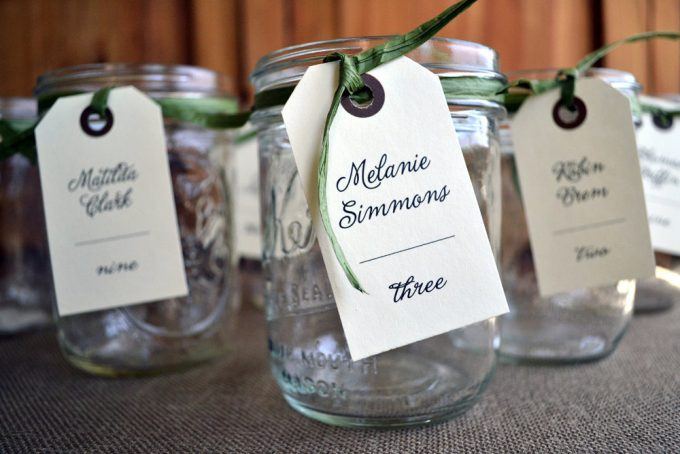 mason jar mug wedding favors