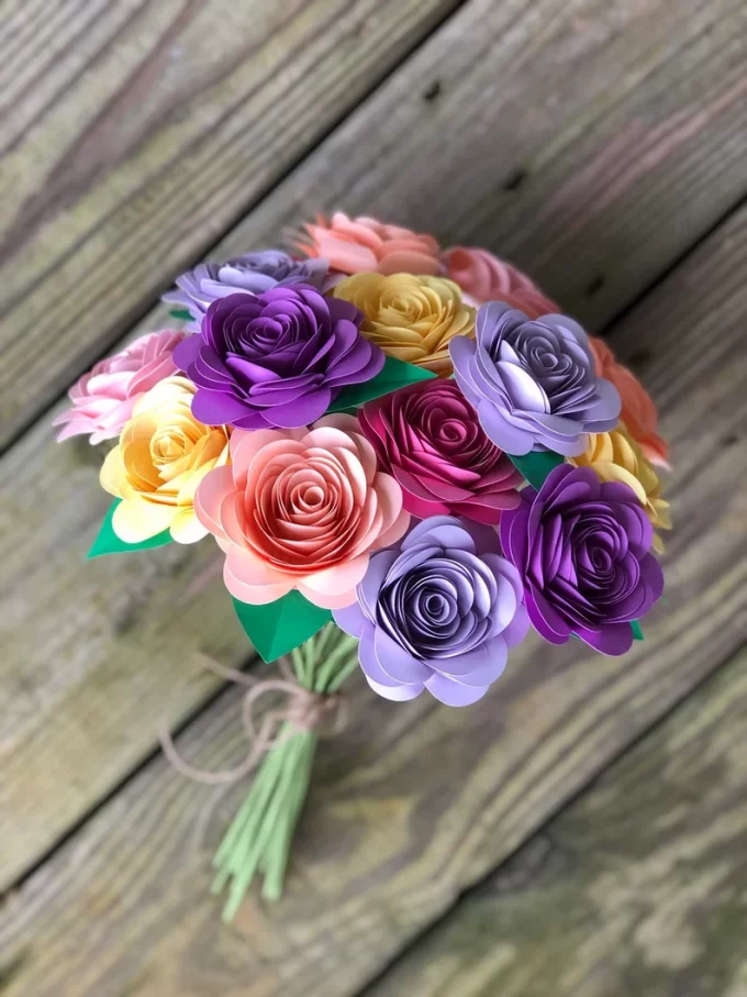 paper flowers for wedding