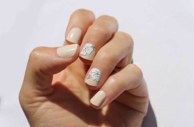 wedding nail wraps