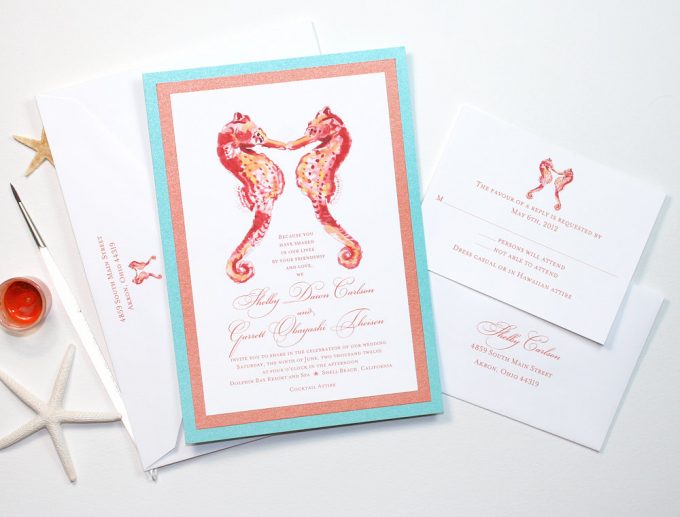nautical wedding invitations