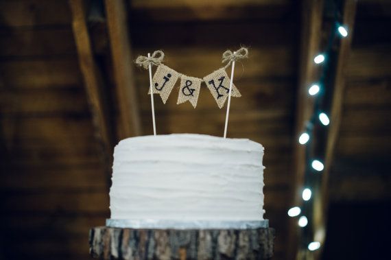 the craft and cupboard cake topper | barn reception ideas for weddings via https://emmalinebride.com/reception/barn-ideas-weddings/ ‎