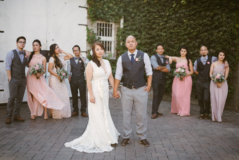Guglielmo Winery Real Wedding | https://emmalinebride.com/real-weddings/guglielmo-winery-california-weddings/ | photo: Michael James Photography | planner: d.Royal Engagements