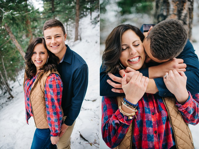 colorad couples engagement photo in the mountains engagement session lookout mountain colorado | http://www.emmalinebride.com/real-weddings/engagement-session-lookout-mountain/ | photo: Searching for the Light Photography - Colorado Wedding Photographer