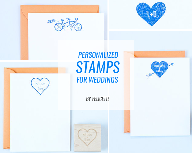 personalized stamps for weddings