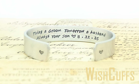 today a groom cuff bracelet