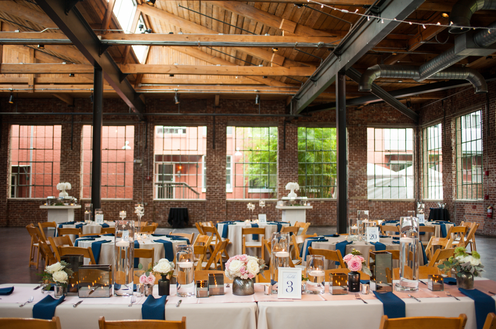 One Pretty Wedding at the Foundry at Puritan Mill (Real Weddings) | Atlanta Georgia foundry mill weddings | http://www.emmalinebride.com/real-weddings/one-pretty-wedding-at-the-foundry-at-puritan-mill-real-weddings/ | Photo: You Are Raven