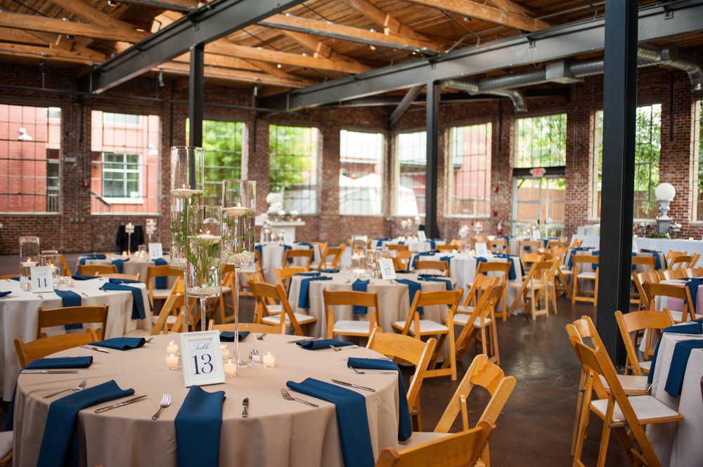 One Pretty Wedding at the Foundry at Puritan Mill (Real Weddings) | Atlanta Georgia foundry mill weddings | http://www.emmalinebride.com/real-weddings/one-pretty-wedding-at-the-foundry-at-puritan-mill-real-weddings/ | Photo: You Are Raven
