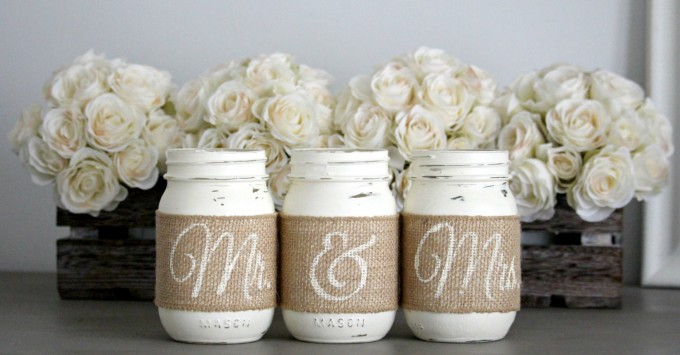 mr and mrs mason jars