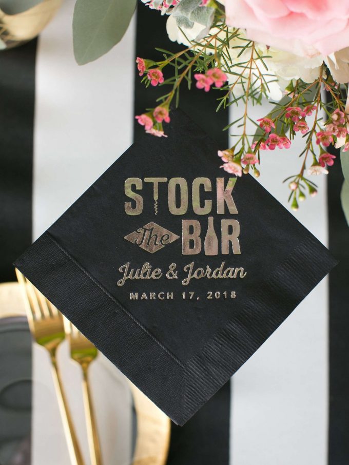 stock the bar engagement party