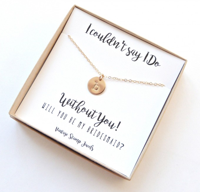 i couldnt say i do without you stamped jewelry | be my bridesmaid jewelry | https://emmalinebride.com/wedding/be-my-bridesmaid-jewelry/