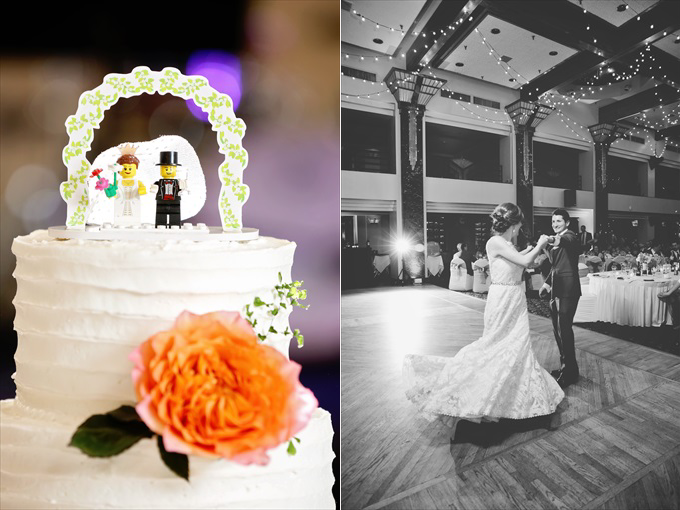 lego_wedding_cake_topper_buy Downtown Detroit Wedding - https://emmalinebride.com/real-weddings/a-beautiful-downtown-detroit-wedding-nick-jeannine/ | Michigan wedding photographer - The Camera Chick