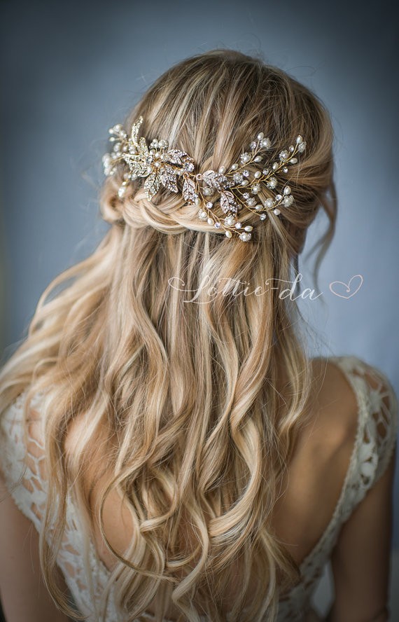 cascading braid hairstyle | 50+ Best Bridal Hairstyles Without Veil | https://emmalinebride.com/bride/best-bridal-hairstyles