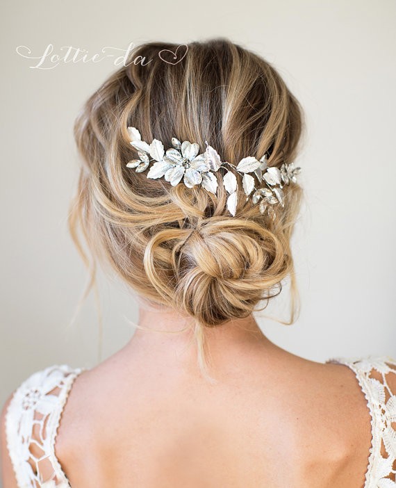 Bridal hairstyles without veil | by lottie-da designs | https://emmalinebride.com/bride/best-bridal-hairstyles