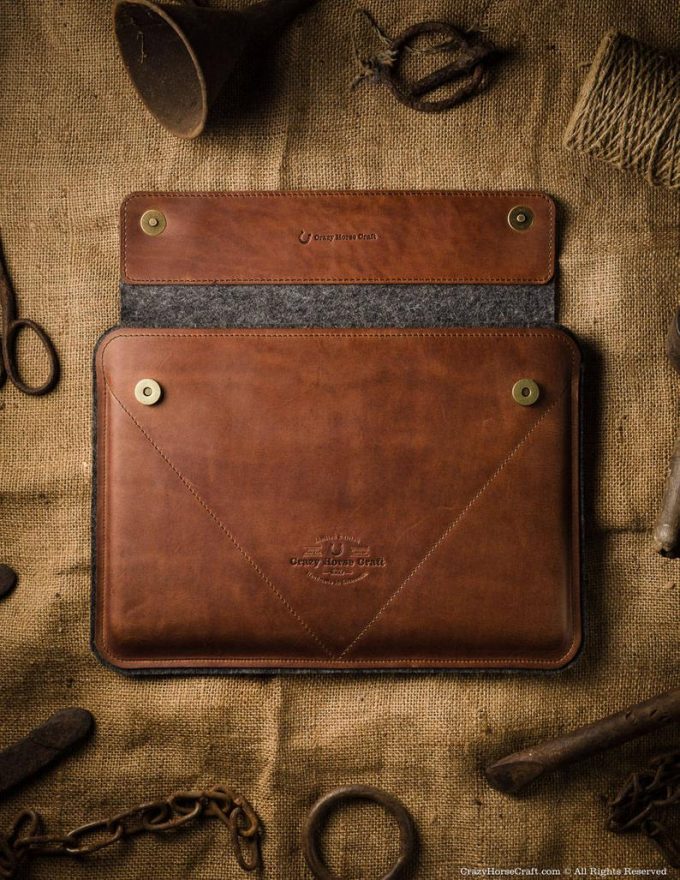 leather Macbook case
