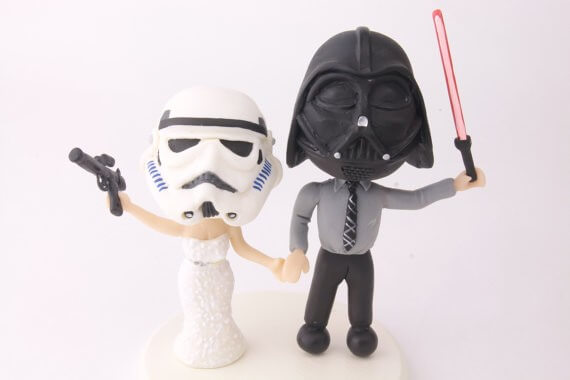 figurine cake topper star wars stormtroopers