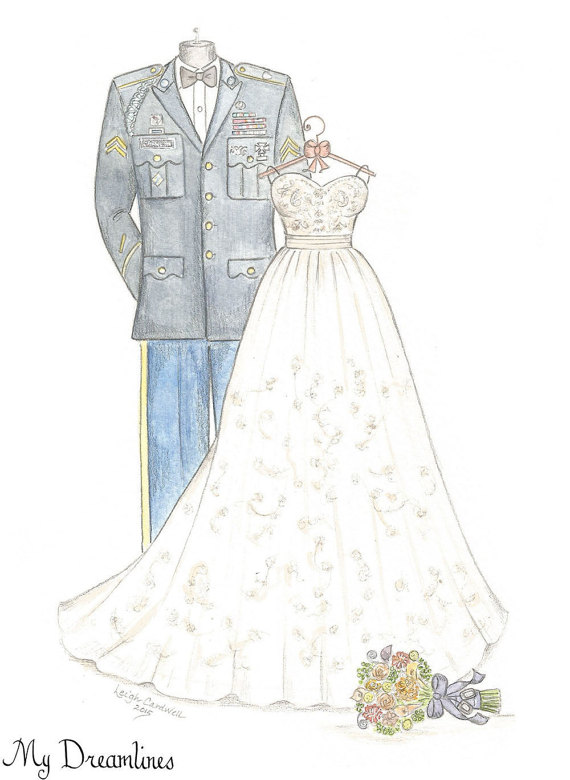 wedding sketch art