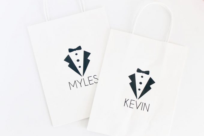 gift bag - when should you give bridesmaids their gifts