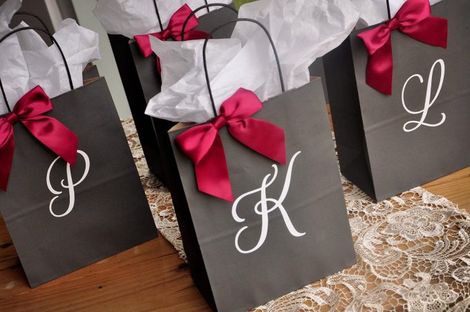 when should you give bridesmaids their gifts