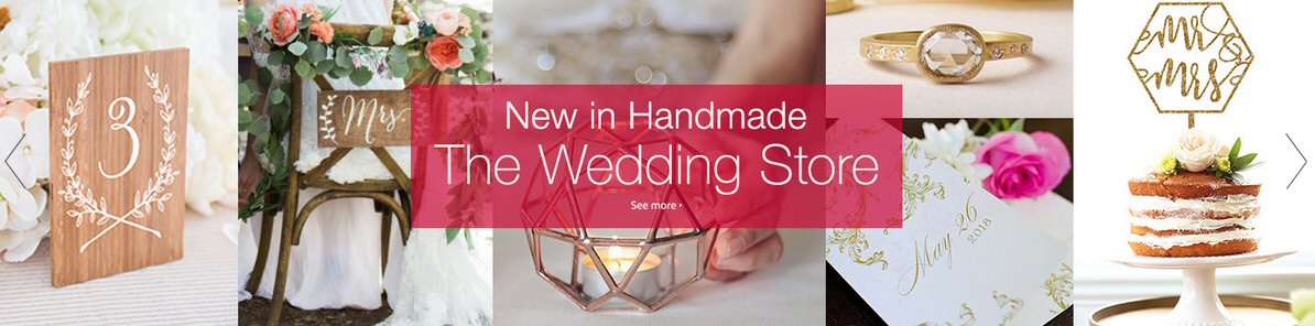 Handmade on Amazon | Choose anything from any store for your Amazon gift registry weddings & more