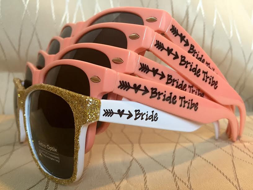 These are the cutest bride tribe sunglasses for your bridesmaids to wear!