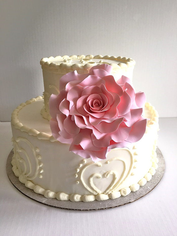 Clay flower Cake Toppers for Weddings by Parsi