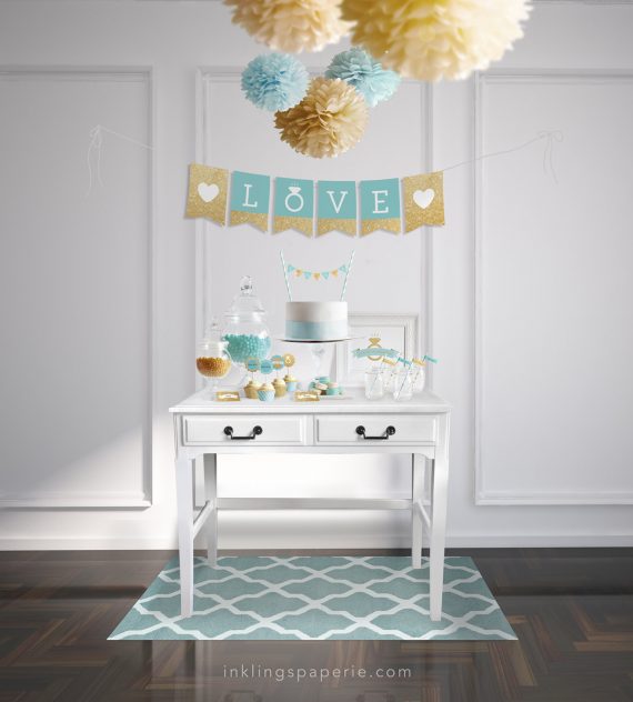 Bridal Shower Printables: Games, Invitations &amp; Decorations for Showers