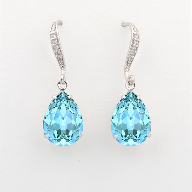 Swarovski Earrings for Bridesmaids by Tigerlilly Couture