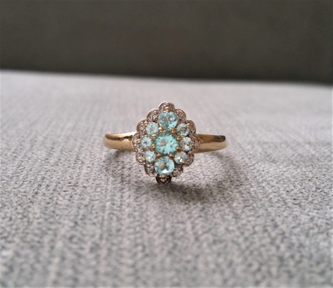 Where to buy antique engagement rings online on Etsy | ring via Penelli Belle