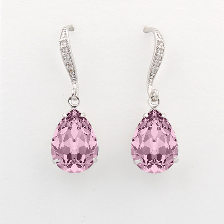 Swarovski Earrings for Bridesmaids by Tigerlilly Couture
