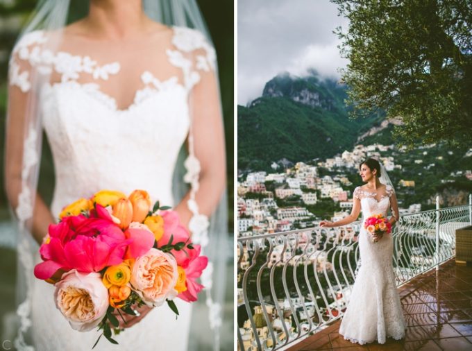 Positano Italy Real Wedding: Carlena and Andrew | photo by Carolyn Scott Photography
