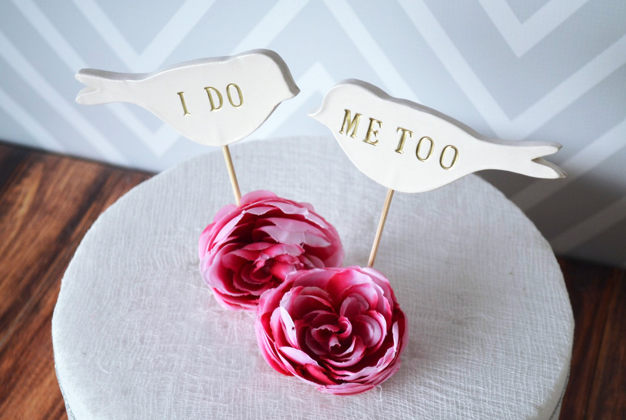ceramic cake toppers for weddings