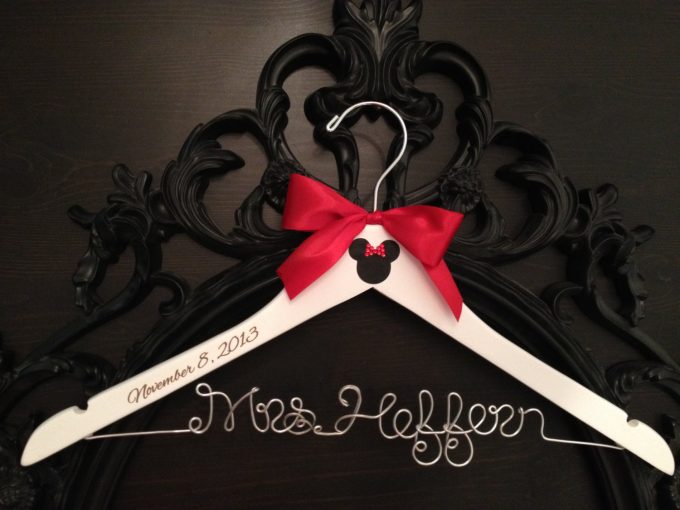 Where to buy personalized dress hangers for weddings | by Get Hung Up